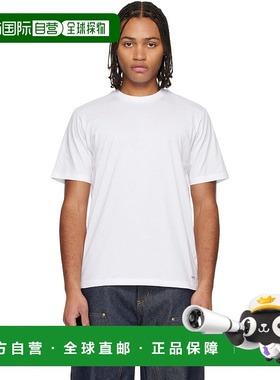 1h可退 香港直邮CARHARTT WIP 男士 两件装白色 Standard Crew Ne