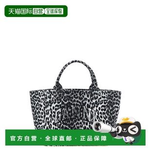 1h可退 香港直邮GANNI 甘尼 女士 'Leopard Tote'... 中号包袋 B2