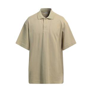 舒适时尚 香港直邮Burberry 博柏利 green绿色 Polo衫 巴宝莉 男士