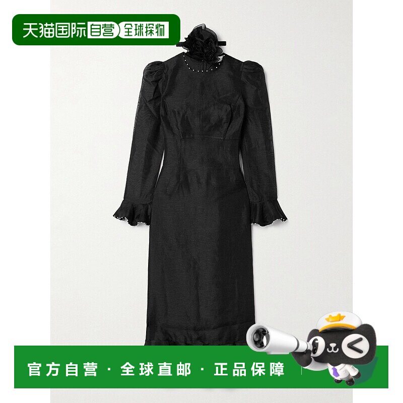 香港直邮ZIMMERMANN 女士 长袖连衣裙 2337DR251 bla新款