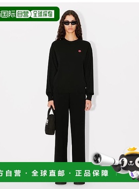 香港直邮Kenzo 羊毛圆领针织衫 FE62PU4893LB.