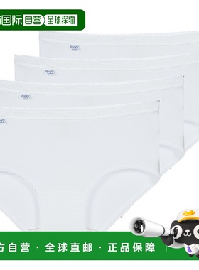 欧洲直邮Sloggi  BASIC+ X 4 女士内衣内裤 10068837-0003=100503
