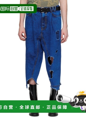 香港直邮Vivienne Westwood 薇薇恩 韦斯特伍德 男士 蓝色漂白牛