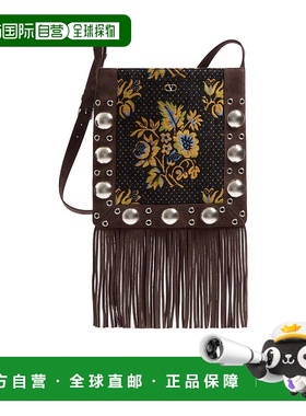 香港直邮Valentino 徽标单肩包 YB0D06ZIS华伦天奴