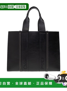 香港直邮Chloe 徽标手提包 C23US382I60蔻依托特包单肩包