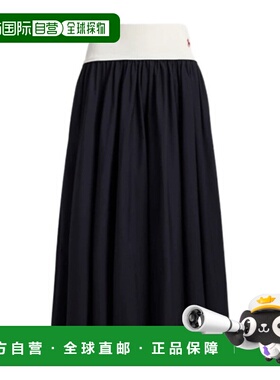 1h可退 香港直邮Polo Ralph Lauren 松紧腰半身裙 211A96329a字裙