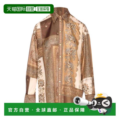 1h可退 香港直邮ZIMMERMANN 女士衬衫 4588TSS252CHCBAN AW2025