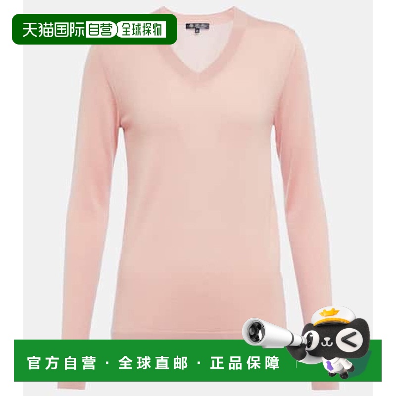 1h可退 香港直邮Loro Piana 诺悠翩雅 女士 Piuma 羊绒毛衣