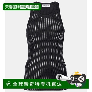 水晶装 1h可退 女士 香港直邮The 饰罗纹针织背心上衣 Attico