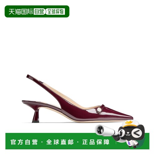香港直邮JIMMY CHOO 女士凉鞋 AMITA45PAT061730 AW2024 棕色