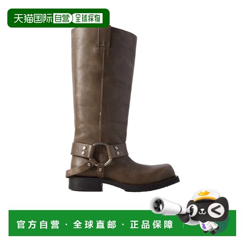 香港直邮Acne Studios 方头长筒靴 AD0766 【付后1h可退】