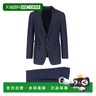 1h可退 香港直邮Tom Ford 单排扣修身西装和裤子套装 2LEP01WOS07