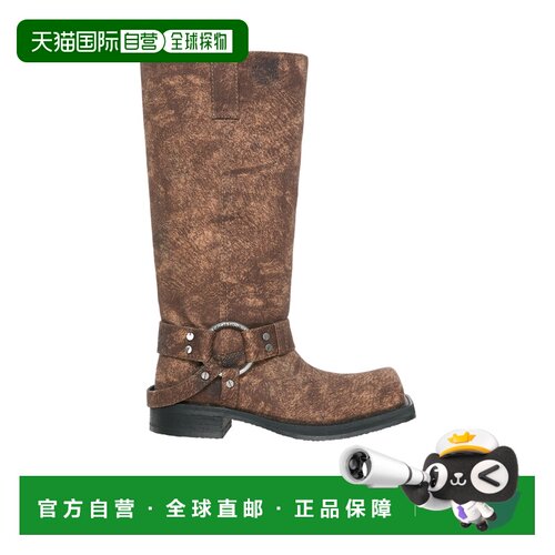 香港直邮ACNE STUDIOS 女士高跟鞋 AD0789BUT SS2025 棕色 方头长