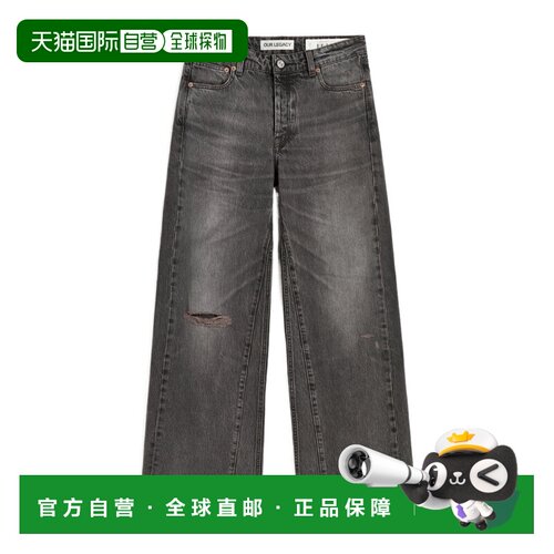 1h可退 香港直邮OUR LEGACY 女士牛仔裤 W4255TH AW2025 黑色 Tre