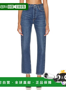 香港直邮AGOLDE 女士 90's Pinch 束腰牛仔长裤牛仔裤 A154F1141