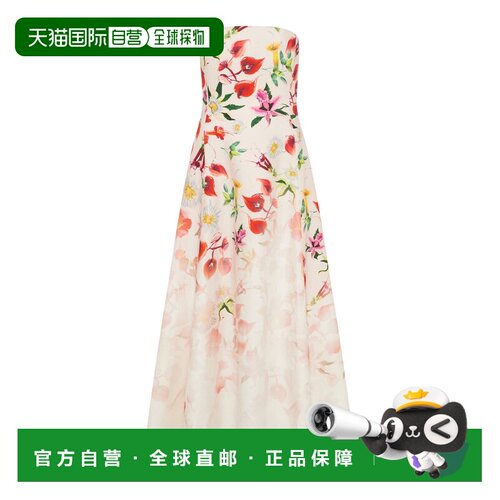 美国直邮GabrielaHearst/Alessia女士中长连衣裙【付后1h可退】