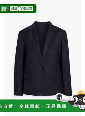 1h可退 香港直邮THEORY 希尔瑞 女士 羊毛/斜纹布西装外套 O08011