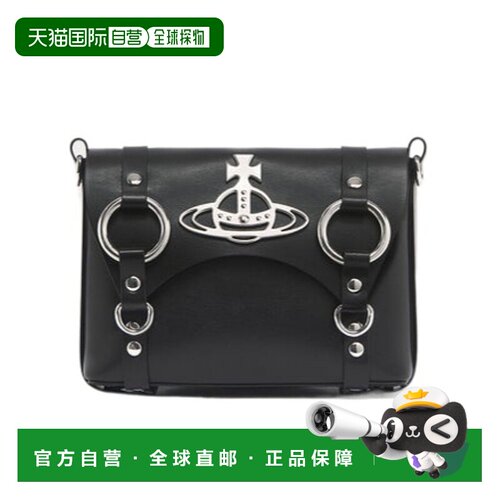 香港直邮Vivienne Westwood Kim翻盖单肩包 48030【付后1h可退】
