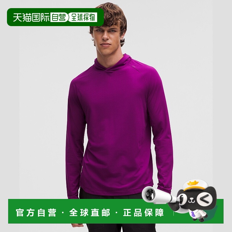 自营1h可退 欧洲直邮LULULEMON露露乐檬 License to Train 连帽上