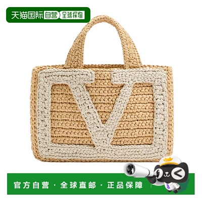 香港直邮Valentino 小号VLogo 标志购物袋 WB0S12QET单肩包手提包