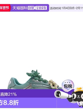 1h可退 香港直邮Pinko 品高 女士 Yulia 01 繫帶運動鞋 SS0185P07