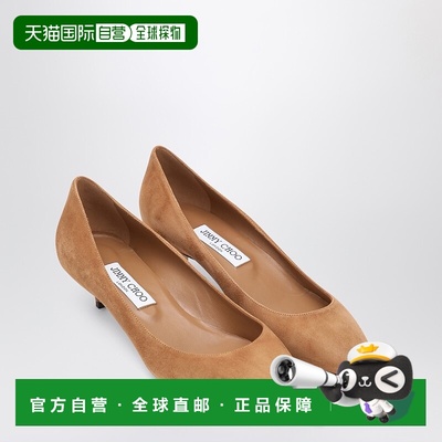 1h可退 香港直邮Jimmy Choo 周仰杰 女士 Decollete Amelia 绒面