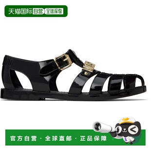 1h可退 香港直邮Moschino 莫斯奇诺 女士 黑色 Jelly Lettering L