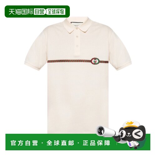 自营Gucci “WEB”条纹 POLO 衫 598957 XJB0V短袖
