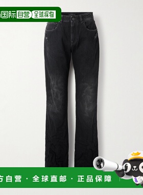 香港直邮Balenciaga 巴黎世家 女士 City 直筒长裤(黑色) 849953T