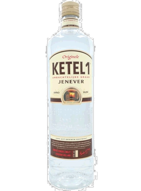 欧洲直邮Ketel 1坎特醇厚伏特加1L瓶装醇厚香甜轻奢纯粹清香
