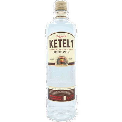 欧洲直邮Ketel 1坎特醇厚伏特加1L瓶装醇厚香甜轻奢纯粹清香