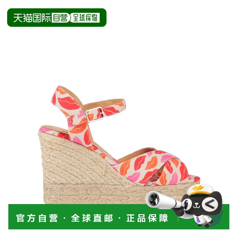 香港直邮Diane Von Furstenberg X CastaÑer 女士 帆布面凉鞋