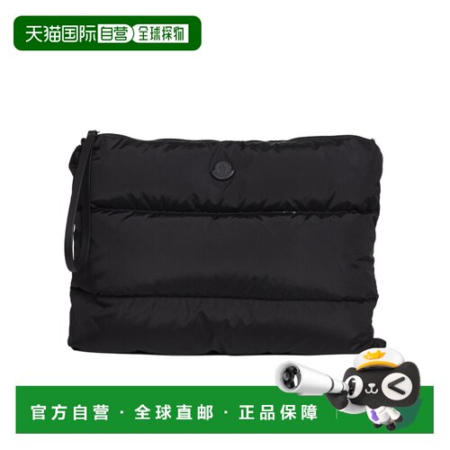1h可退 香港直邮Moncler/盟可睐 男士 徽标手拿包 crov手提包