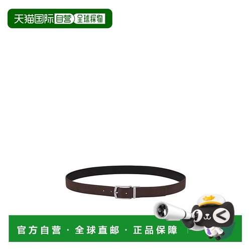 1h可退 香港直邮Longchamp Le Foulonne徽标皮带 42026021