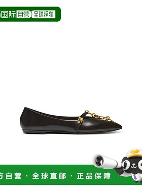 1h可退 香港直邮Balmain Sync 芭蕾平底鞋 GN1UF199LNPX