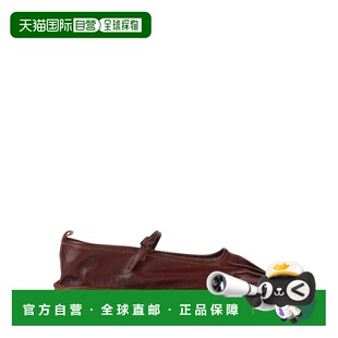 香港直邮Hereu 舒适时尚 女士 brown棕色 芭蕾舞鞋 1h可退