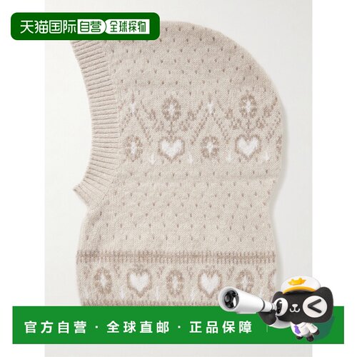 1h可退 美国直邮KHAITE 女士 Caspian 'Fair Isle' 羊绒巴拉克拉