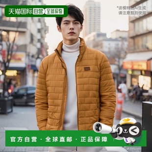 欧洲直邮PATAGONIA 纳米蓬松土黄色聚酯男士羽绒服