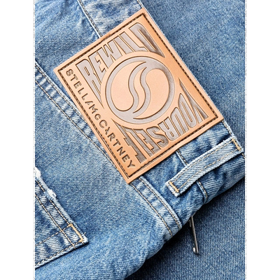 1h可退 香港直邮Stella McCartney 直筒牛仔裤 6D01293SPH27