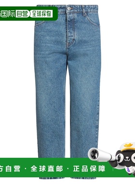 香港直邮Ami Paris 男士 牛仔长裤 blue蓝色 舒适时尚