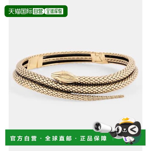 香港直邮Chloe 蔻依 女士 蛇纹短项链 METAL 金属色配饰时尚舒适