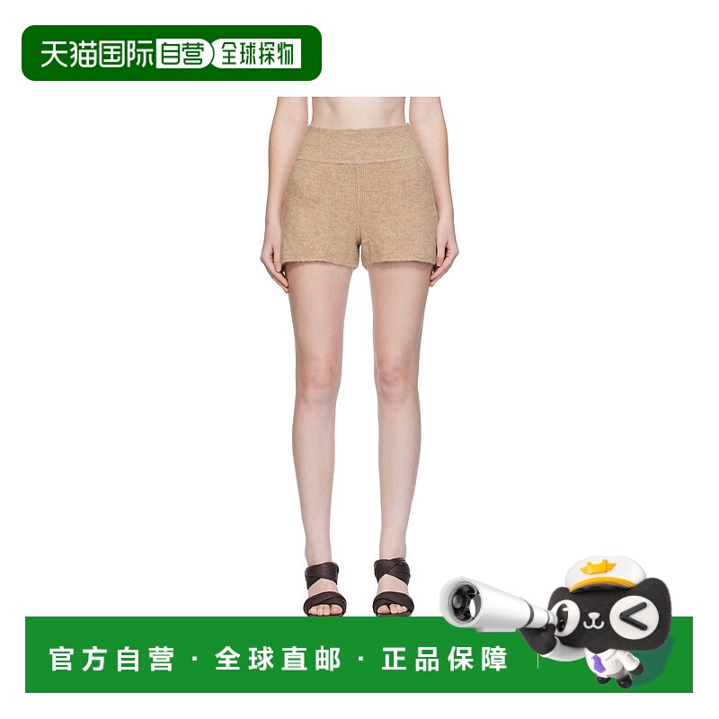 香港直邮Rick Owens 弹性针织短裤 RP02E4698KWP