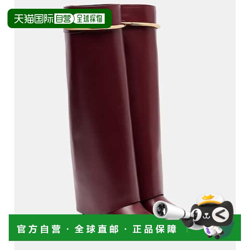 1h可退 香港直邮Givenchy 纪梵希 女士 Shark 95 皮质及膝靴子