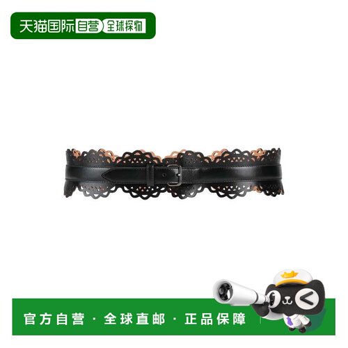 香港直邮alaia 女士 高腰皮带 black黑色 舒适时尚