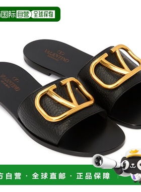 1h可退 香港直邮valentino 华伦天奴 女士 S0M21HWS 0NO 拖鞋 S0M