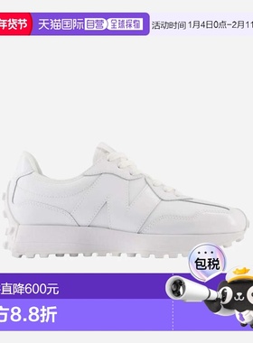 1h可退 香港直邮New Balance  男士 327 白色运动鞋 WS327QBW