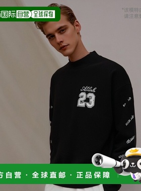 欧洲直邮OFF-WHITE 男士针织毛衣OMBA054S24FLE0091001卫衣