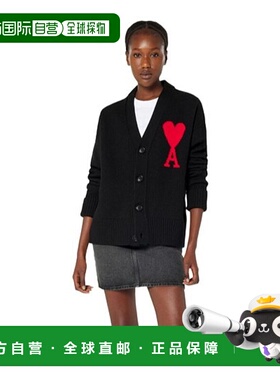 香港直邮AMIPARIS Ami De Coeur嵌花开衫高端时尚正品UKC002018