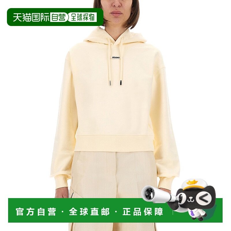 1h可退 香港直邮Jacquemus 女士 罗缎连帽衫 HOW00247AJ00109130