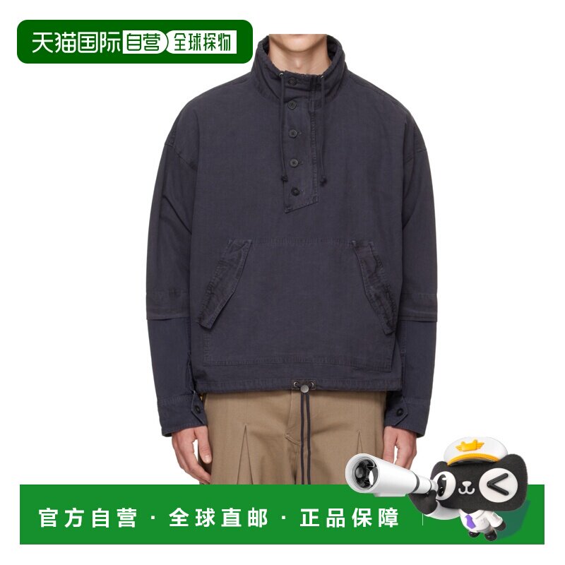 entire studios 单排扣套头休闲夹克 ESFW26JA033【付后1h可退】图片